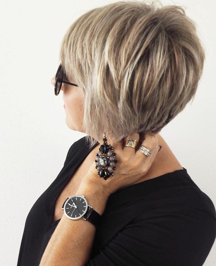 Over Long Ash Blonde Pixie